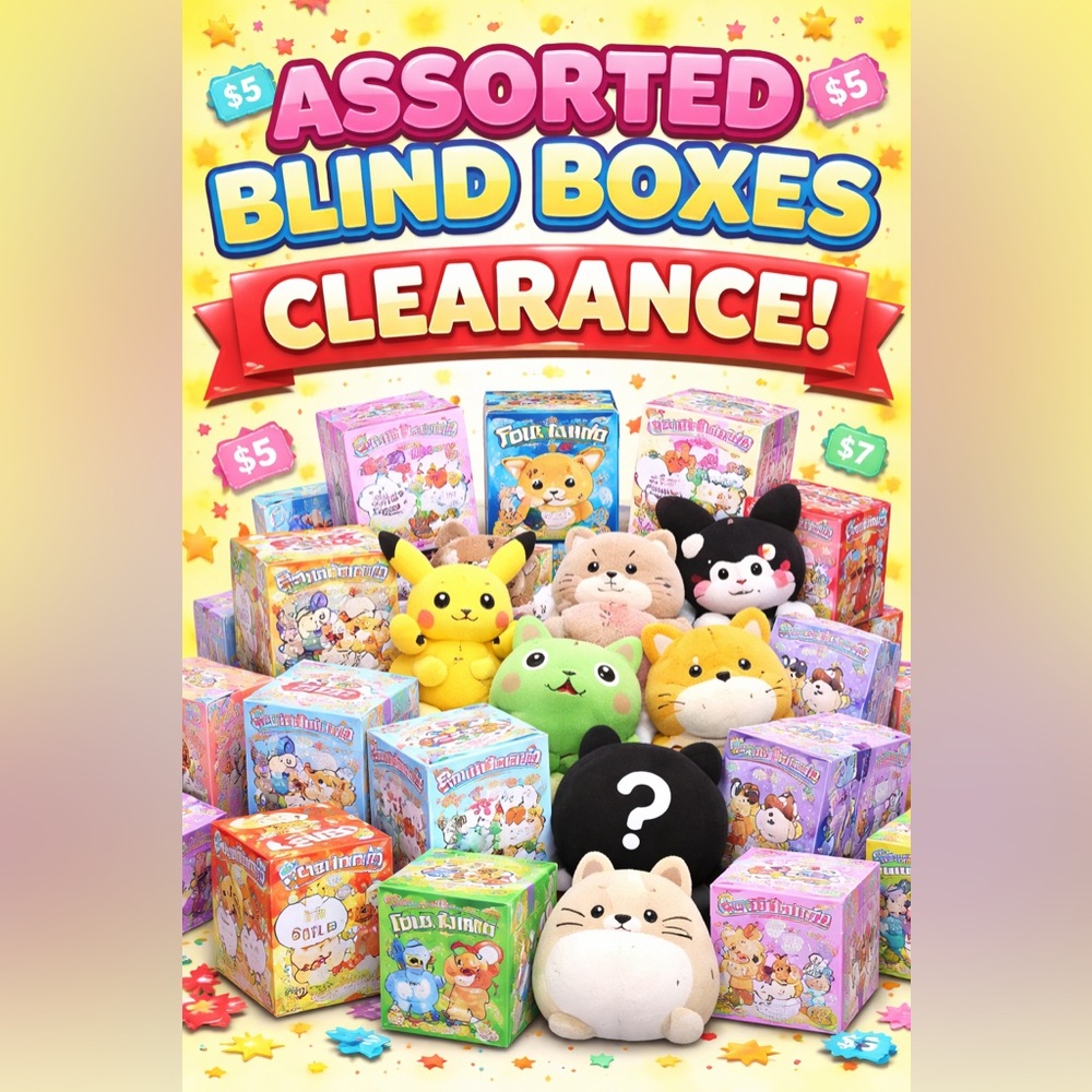 Clearance 🔴 Blind Box Singles!
